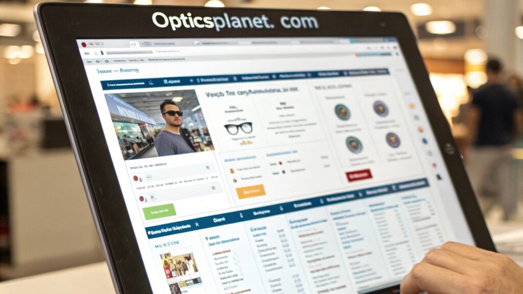 Shopping Experience on OpticsPlanet.com
