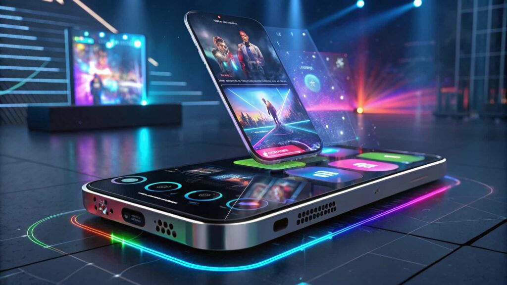 Entertainment Capabilities of Cdiphone