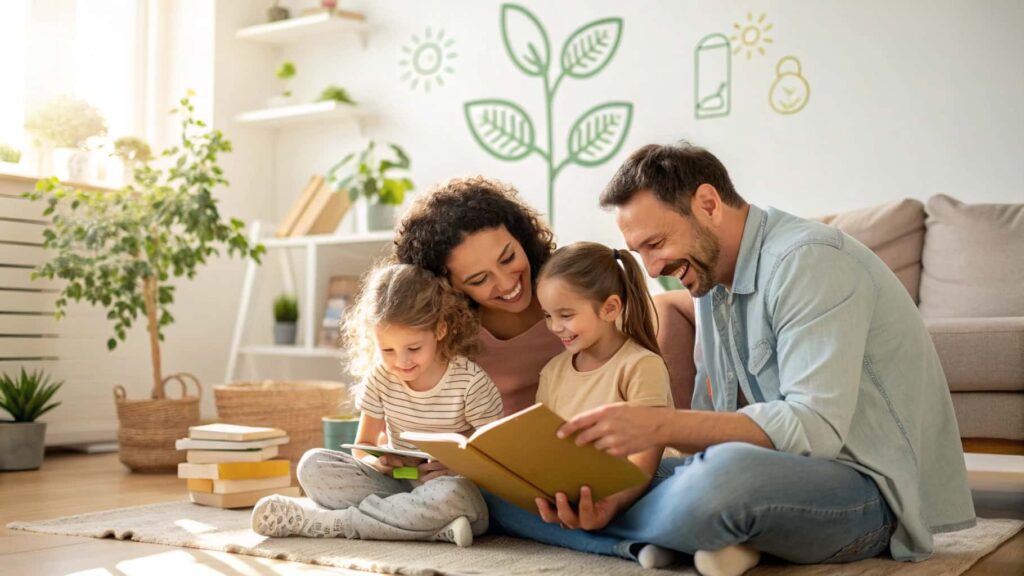 vFamily and Upbringing