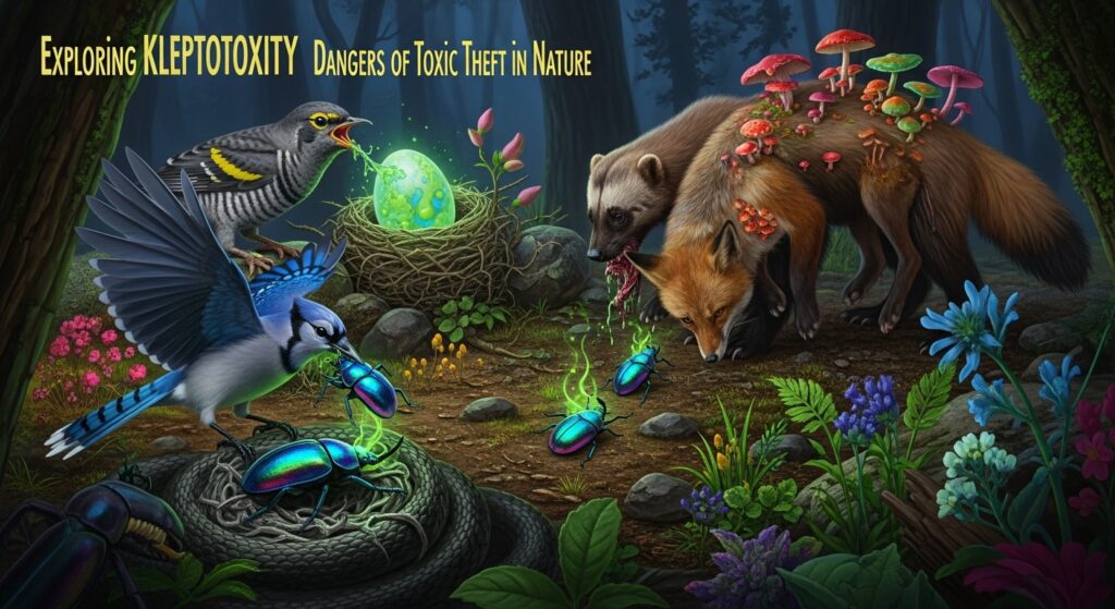 How Kleptotoxicity Works in Nature