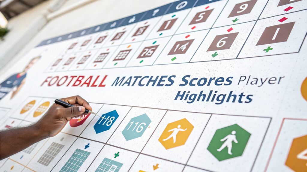 Structured Sports Timelines